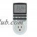 1pcs 12/24h AC Digital US Plug in 7 Day LCD Programmable Timer Switch Socket Wholesale   569935740